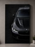 BMW LED Car Wall Art – Luxury Illuminated 60×40 cm Wall Decoration